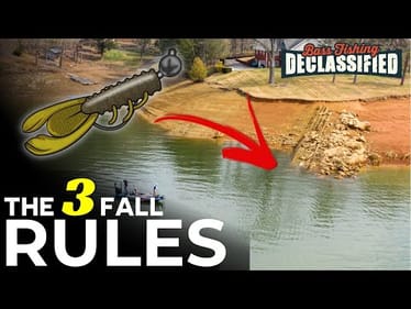 10 Years of Fall Swing Head Fishing taught me this...
