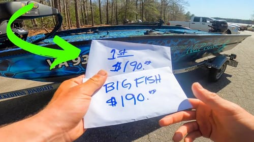 SHOCKING Fishing Tournament Win || The Only Jon Boat vs Bass Boats In Fishing Tournament