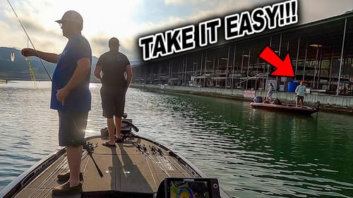 This Old Man Talks SH*T to me While I'm Fishing!