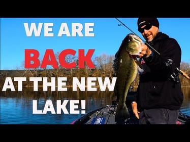 Patterning Winter Fish on the NEW Lake!
