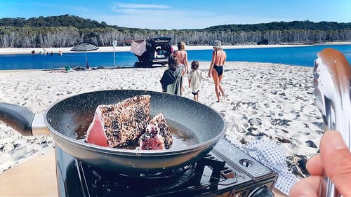 Perfect Tuna CATCH And COOK - Minjerribah Island Family Holiday