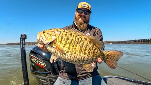 Two Lakes In One Day! Catching Bass On Crazy Lure Colors!