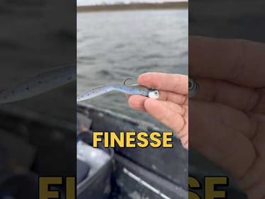 Chat GPT Said THIS The BEST Finesse Bait For Fishing On Windy Days!? #fishing #fishingvideos