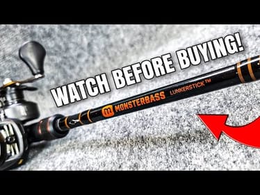 NEW Monsterbass Lunkerstick Rod (First Look!)