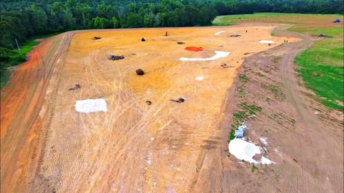 Building a 5 Acre Pond! (Adding Rocks and Structure)