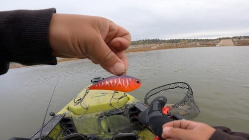 Winter Fishing Eastman Lake