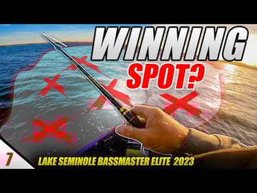 Did We FIND the $100,000 Spot on Lake Seminole - Bassmaster Elite (PRACTICE) - UFB S3 E07