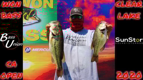 Cashed A Check Fishing My First WON Bass CA Open Tournament at Clear Lake 2020 | Summer Jig Fishing