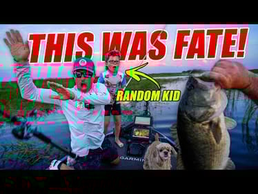THIS WAS FATE! - Taking a Random Kid Fishing! (Random Acts of Kindness)