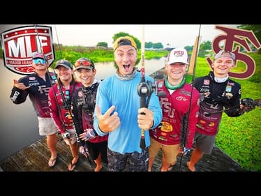Fishing Tournament Vs. FSU College Bass Fishing Team Ep.2 (1v1)