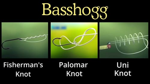 Palomar Knot Fisherman's Knot and Uni Knot all in one. #fishing #knots #tutorial #howto #basshogg