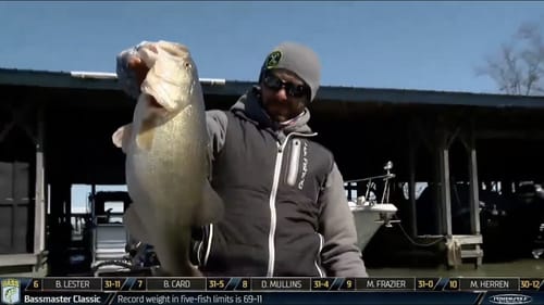 Brandon Lester's big move on Lake Guntersville