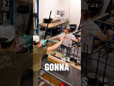 Inside the Factory: How Fishing Rods Are Made 🤩