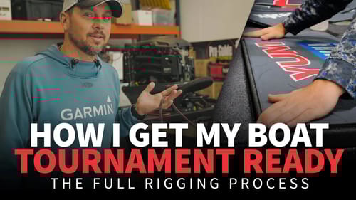 How I Get my Bass Boat TOURNAMENT READY! (The Full Rigging Process)