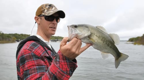 Fishing a Flooding Lake with Micro Lures