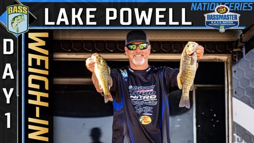 Weigh-in: Day 1 of 2023 B.A.S.S. Nation Regional at Lake Powell