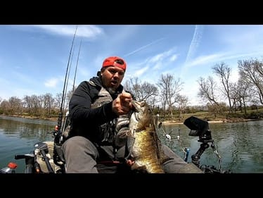 THIS HUGE RIVER SMALLIE CRUSHED THE A-RIG