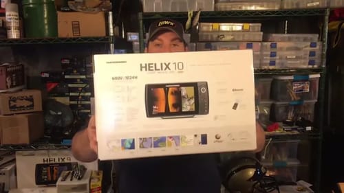Humminbird Helix 10SI G2N Mega Unboxing