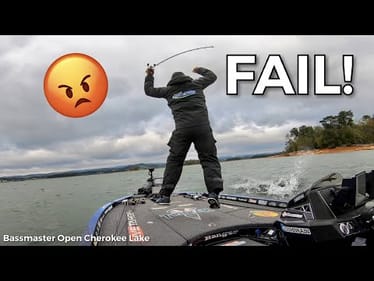 BIGGEST FAIL of the YEAR!  - Road to the Classic Ep.23 Bassmaster Cherokee Lake