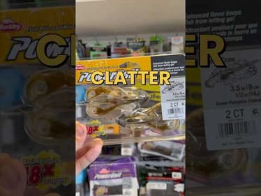Berkley Powerbait Clatter Craw: A Realistic Crawfish Bait for Bass #fishing