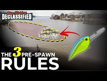 1,000 Hours of Pre-Spawn Crankbait Fishing taught me this…