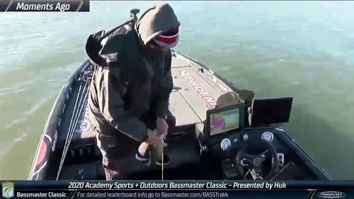 Early Day 2 action at the Bassmaster Classic