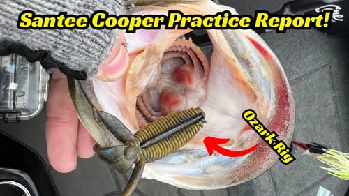 Santee Cooper Practice Is A Wrap! Big Ones Will Get Caught!
