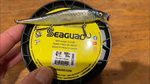 OG Jerkbait Masters Use 4lb. Test Line…Why You Should As Well…