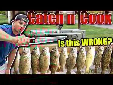 They P*SSED Me Off so we Ate EVERYTHING we Caught!