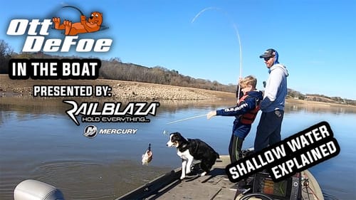 How shallow can you catch bass? Shallow thinking on bass fishing!!!