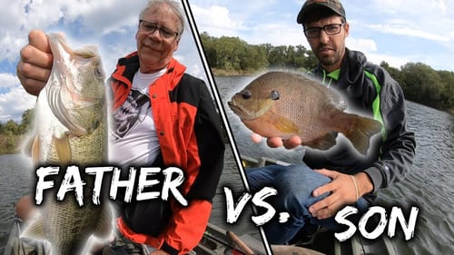 FATHER vs SON FISHING CHALLENGE!!