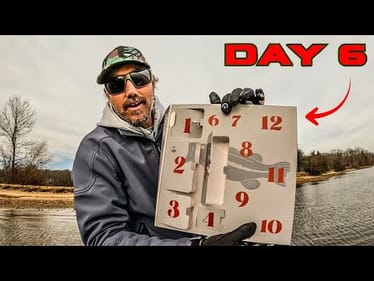 FISHING CHRISTMAS ADVENT CALENDAR CHALLENGE Day 6 || 12 Days of Fishmas Challenge