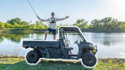 Recovering My ATV & Fishing Clear Water Ranch Ponds!