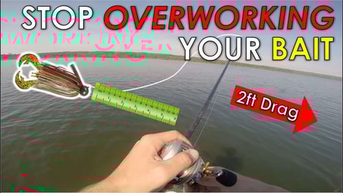 Testing How Far Baits Move Underwater | Bass Fishing Lure Underwater Footage and Retrieve Tips