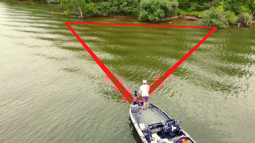Using TRIANGLES To Find EARLY SPRING BASS
