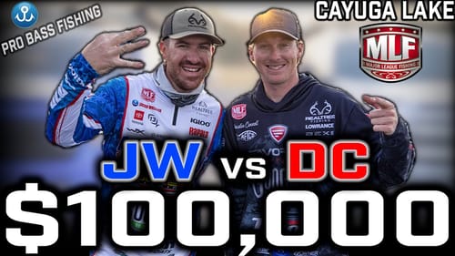 Duking It Out with my Best Friend for $100,000!! (Cayuga Lake MLF)