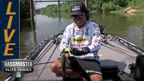 SABINE RIVER: Kenta Kimura culling up mid-day