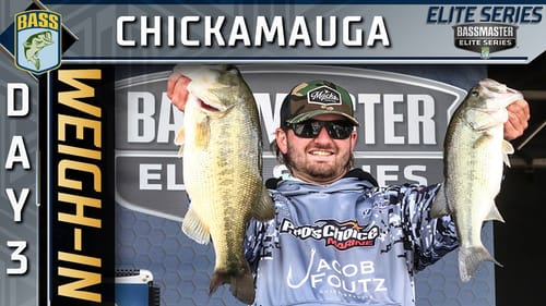 Weigh-in: Day 3 at Lake Chickamauga (2022 Bassmaster Elite Series)
