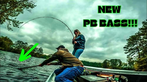 CATCHING Her BIGGEST BASS Ever 2X in 1 DAY!!! || Spring Bed Fishing