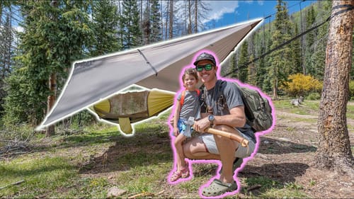 LEARNING BASIC CAMPING SKILLS with KIDS