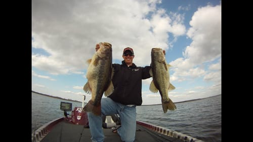 Alabama Rig 25 lbs of Bass in 2 Casts