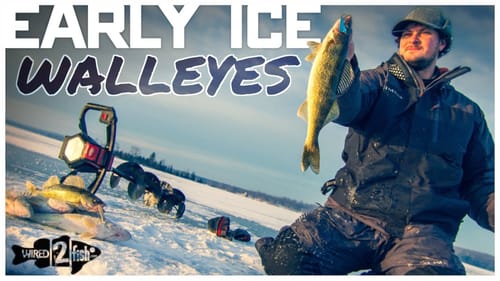 Ice Fishing Early Winter Walleyes: Jigging Spoon Tips
