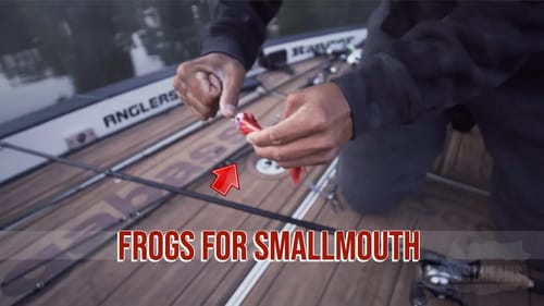 Frog Fishing for Smallmouth on Minnesota Rivers