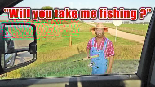 Out-Fished by a *RANDOM* Redneck Hitch Hiker…