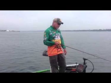 Dennis Tietje on his Day Two start on St. Lawrence
