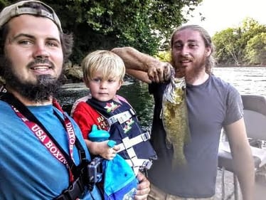 LITTLE MAN'S First trip on a BOAT  ||HOLSTON RIVER||