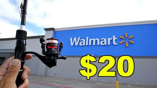 $20 Walmart Fishing Reel Test -- Good Buy or NAH??