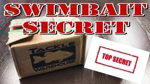 A Swimbait Secret - Tackle Warehouse Unboxing