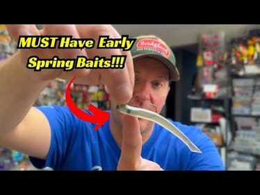 5 MUST Have Prespawn Fishing Lures For Big Bass!