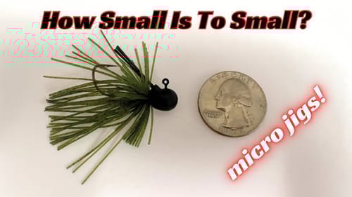 These MICRO Jigs Catch Massive Bass!